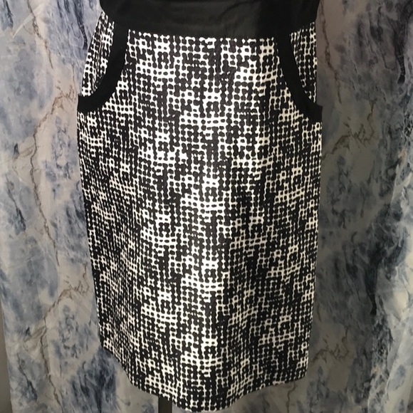 NWT Liz Claiborne sleeveless fitted dress V-neck Cotton Spandex - Picture 7 of 13